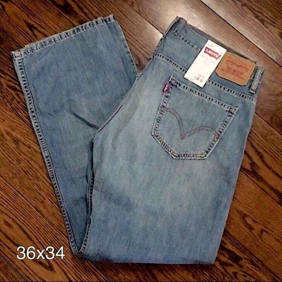 Levi's Other - LEVIS 569 Mens Straight Leg Loose Jeans 36x34 NWT